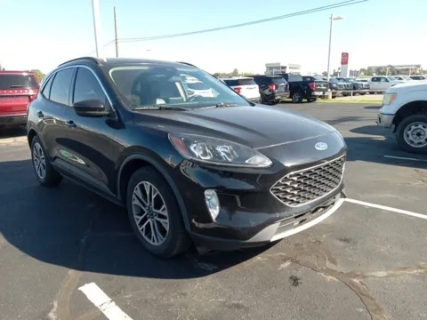 Black 2020 Ford Escape SEL for sale in Broken Arrow, OK
