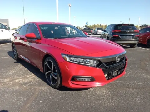 Red 2019 Honda Accord Sport for sale in Broken Arrow, OK