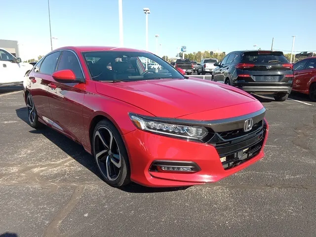 Red 2019 Honda Accord Sport for sale in Broken Arrow, OK