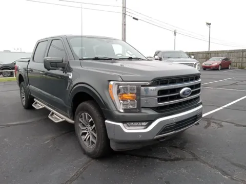 Gray 2021 Ford F-150 Lariat for sale in Broken Arrow, OK