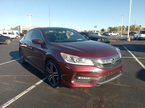 Red 2016 Honda Accord Sport for sale in Broken Arrow, OK