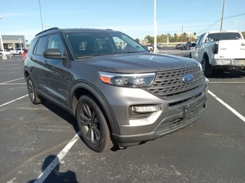 Gray 2021 Ford Explorer XLT for sale in Broken Arrow, OK