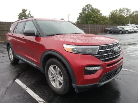 Red 2020 Ford Explorer XLT for sale in Broken Arrow, OK