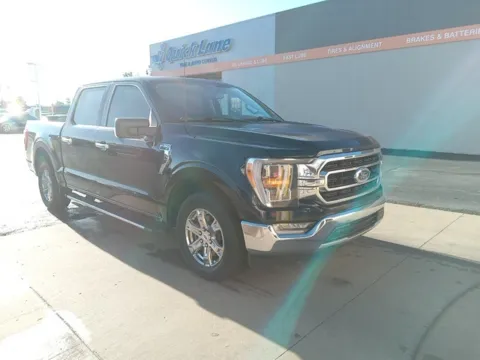 Blue 2021 Ford F-150 XLT for sale in Broken Arrow, OK