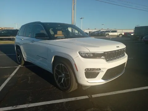 White 2023 Jeep Grand Cherokee Summit for sale in Broken Arrow, OK