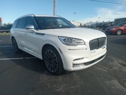 White 2021 Lincoln Aviator Black Label for sale in Broken Arrow, OK