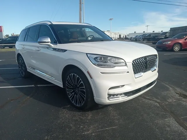 White 2021 Lincoln Aviator Black Label for sale in Broken Arrow, OK