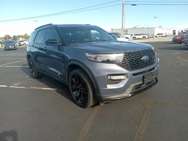 Blue 2021 Ford Explorer ST for sale in Broken Arrow, OK