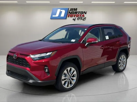 Red 2025 Toyota RAV4 XLE Premium for sale in Oklahoma City, OK