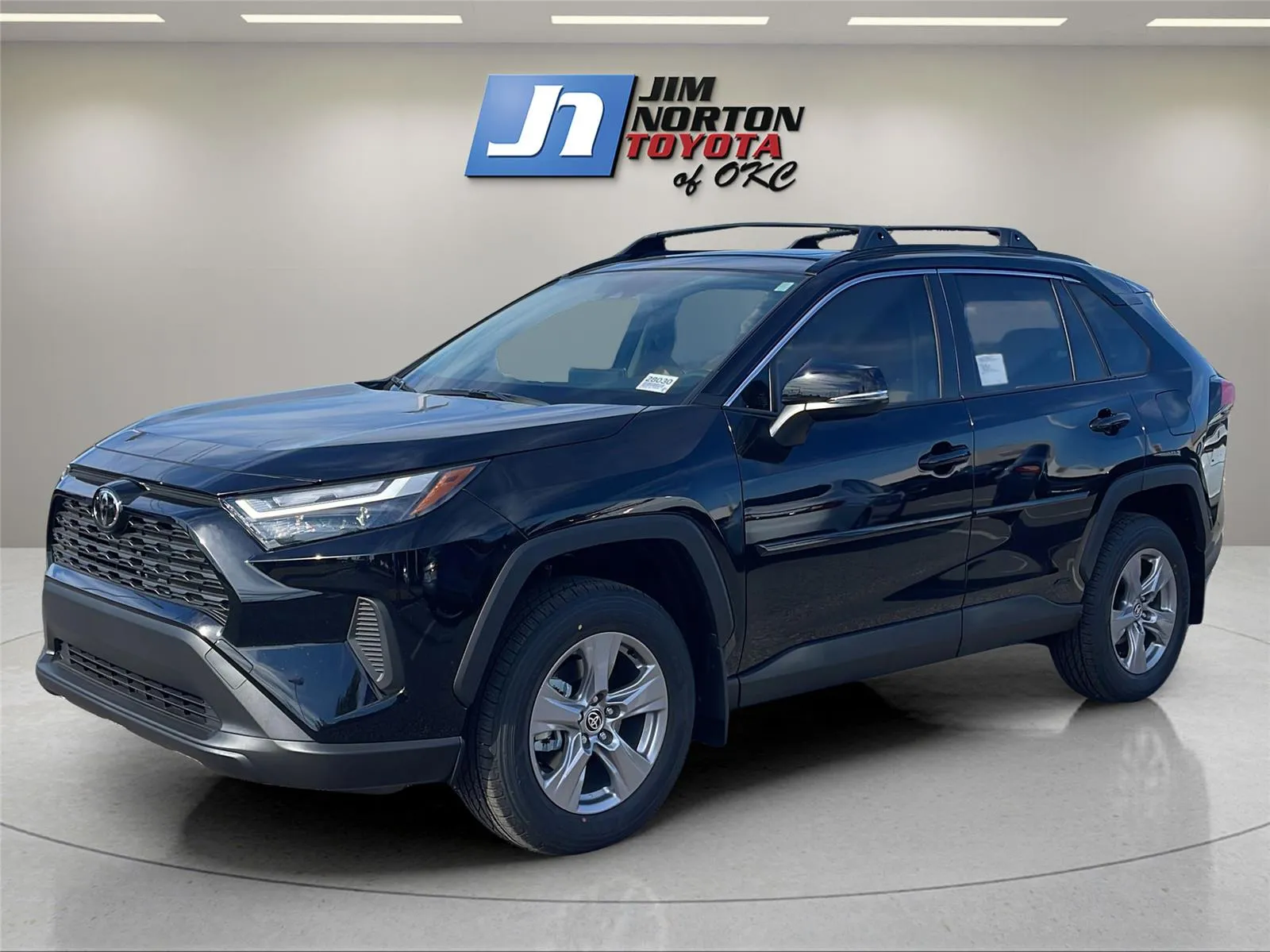 Black 2025 Toyota RAV4 Hybrid XLE for sale in Oklahoma City, OK