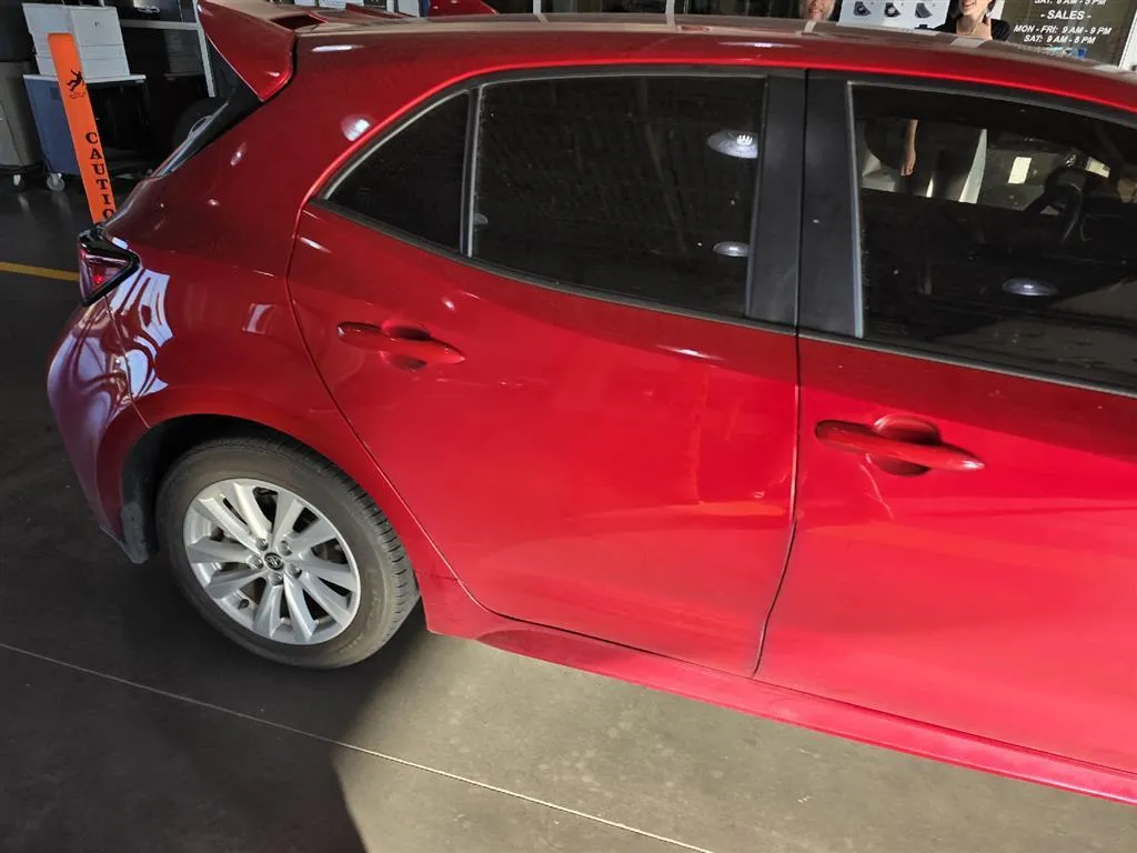 Red 2023 Toyota Corolla Hatchback SE for sale in Oklahoma City, OK