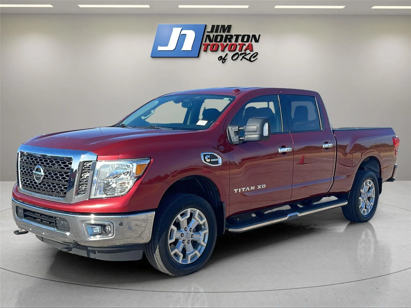 Red 2017 Nissan Titan XD SV for sale in Oklahoma City, OK