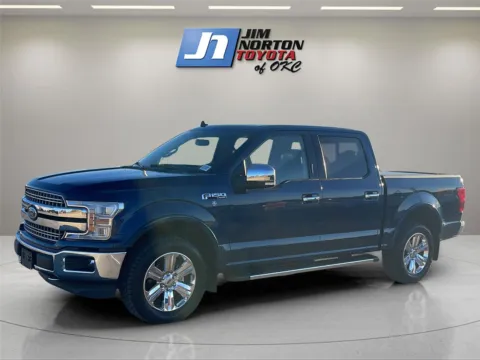Blue 2019 Ford F-150 LARIAT for sale in Oklahoma City, OK