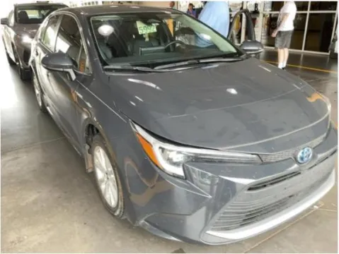 Gray 2024 Toyota Corolla Hybrid XLE for sale in Oklahoma City, OK