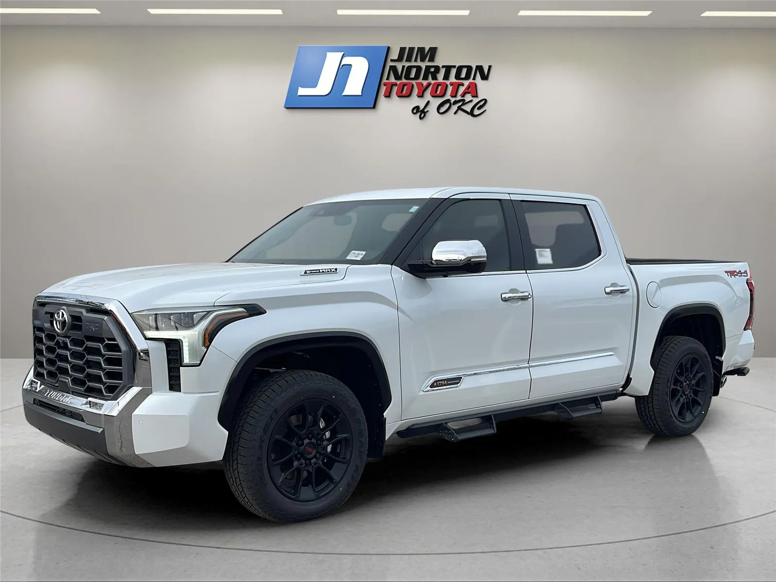 White 2026 Toyota Tundra 1794 Edition Hybrid for sale in Oklahoma City, OK