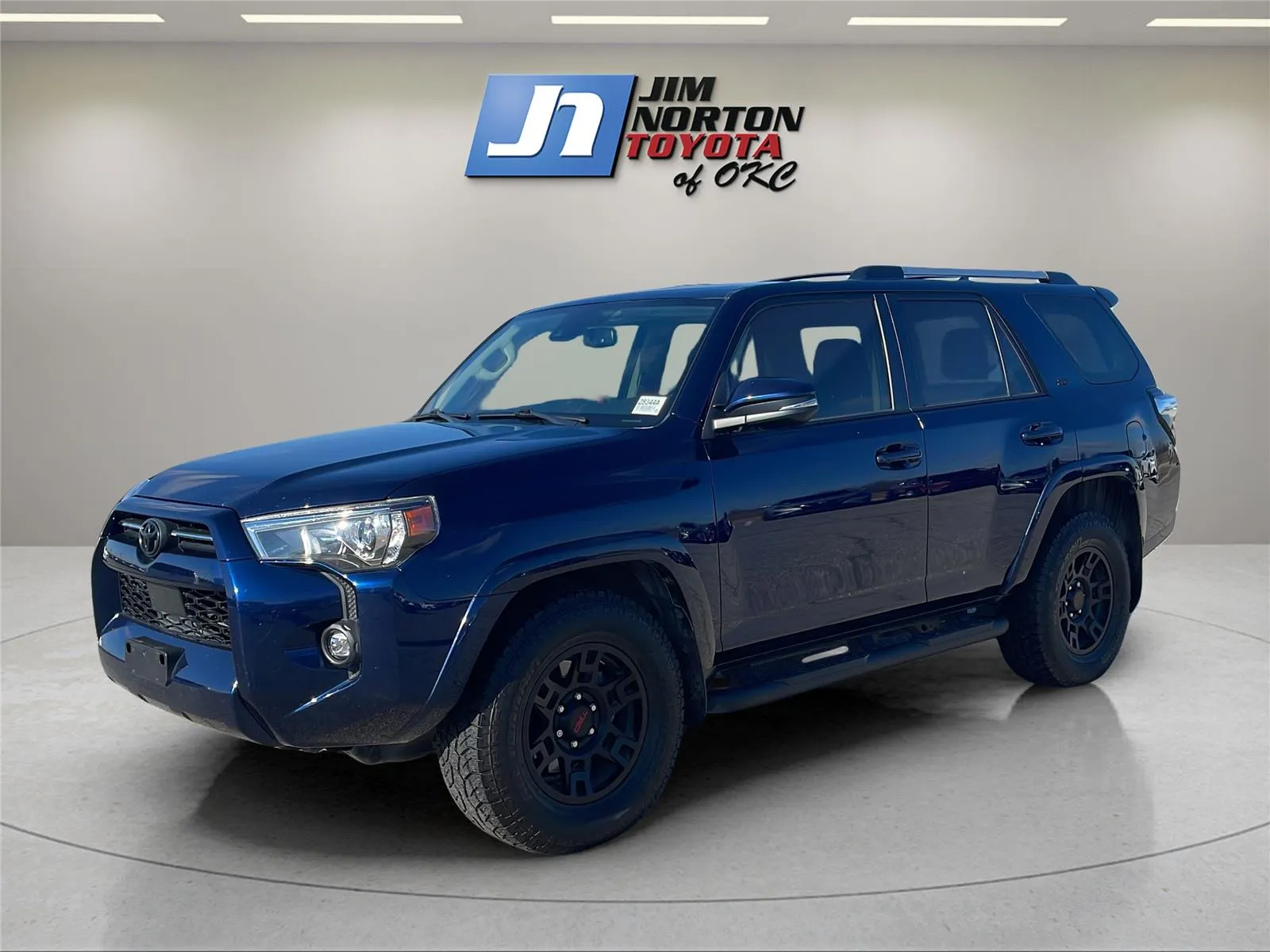 Blue 2022 Toyota 4Runner SR5 Premium for sale in Oklahoma City, OK
