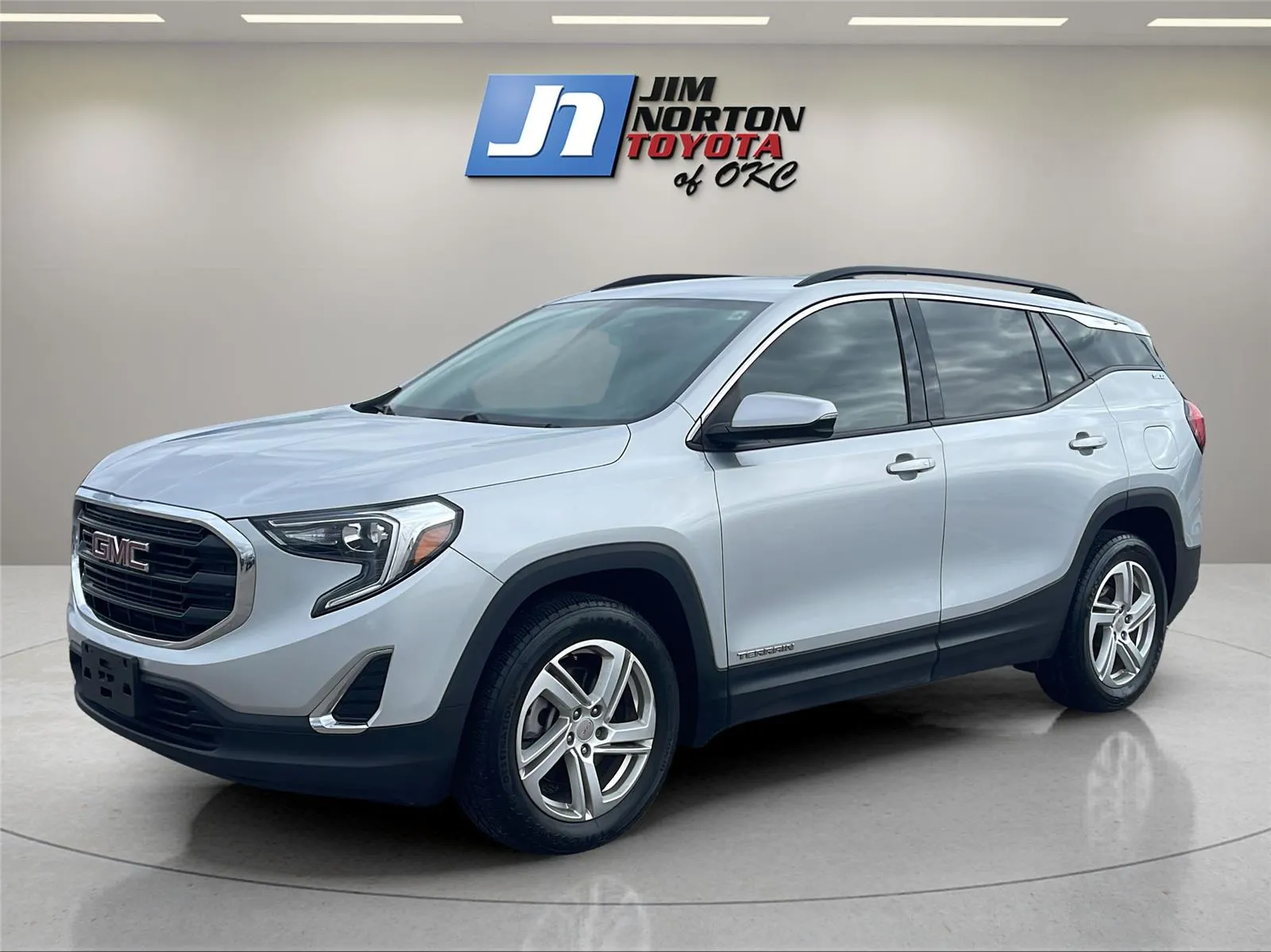 Silver 2019 GMC Terrain SLE for sale in Oklahoma City, OK