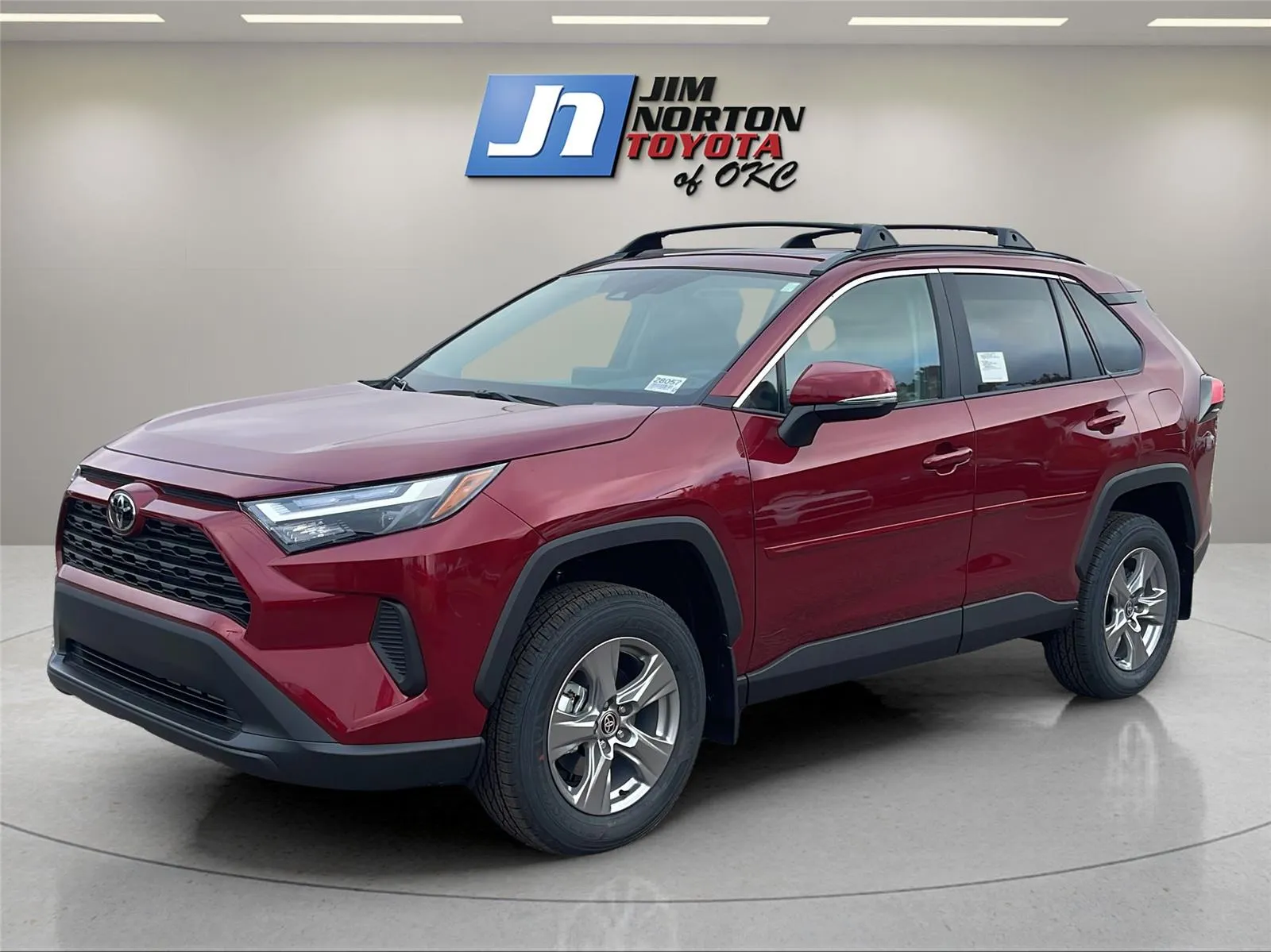Red 2025 Toyota RAV4 XLE for sale in Oklahoma City, OK