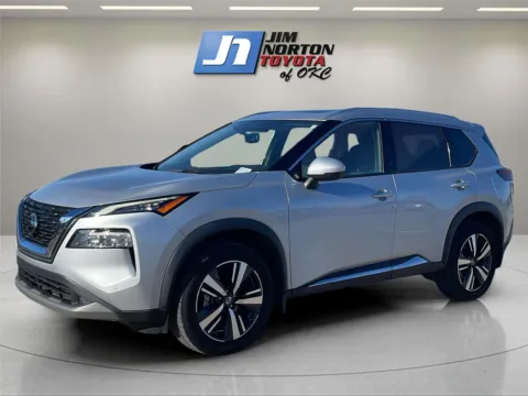 Silver 2021 Nissan Rogue SL for sale in Oklahoma City, OK