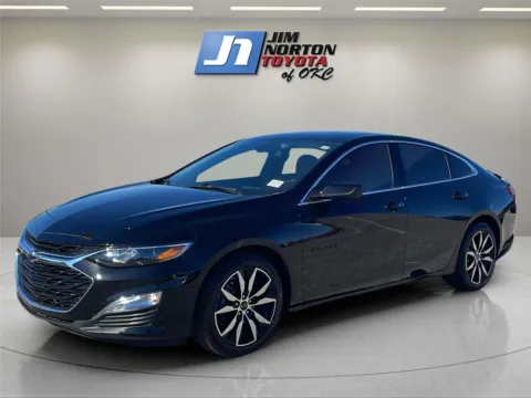 Black 2022 Chevrolet Malibu RS for sale in Oklahoma City, OK