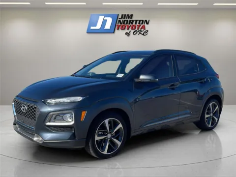 Gray 2021 Hyundai Kona Limited for sale in Oklahoma City, OK