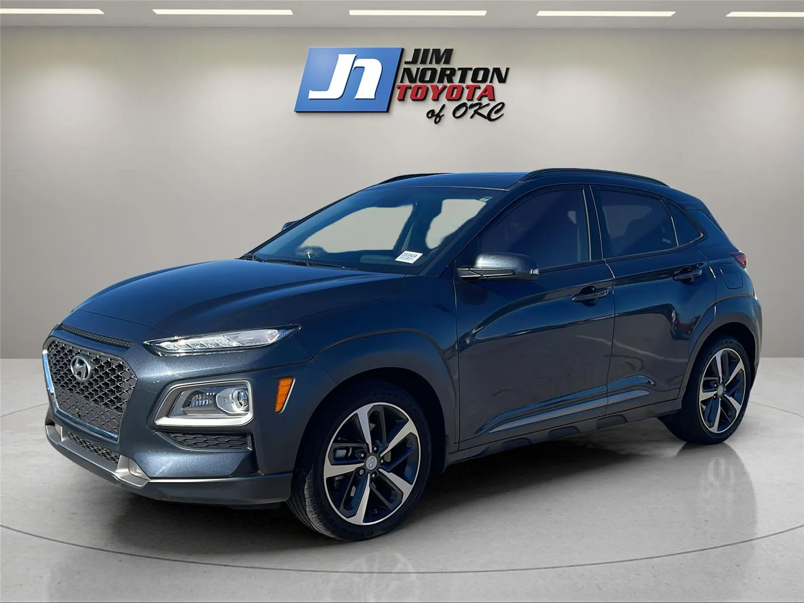 Gray 2021 Hyundai Kona Limited for sale in Oklahoma City, OK