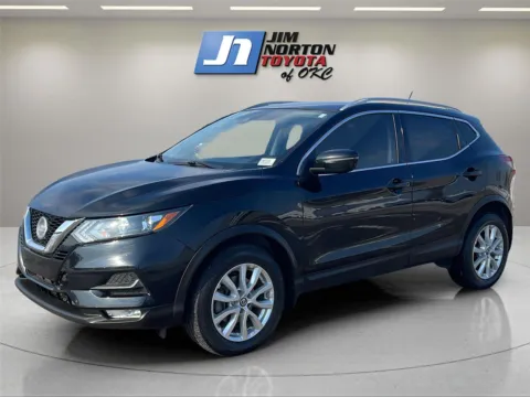 Black 2021 Nissan Rogue Sport SV for sale in Oklahoma City, OK