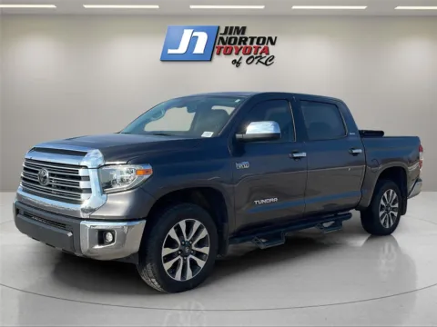 Gray 2020 TOYOTA Tundra Limited for sale in Oklahoma City, OK