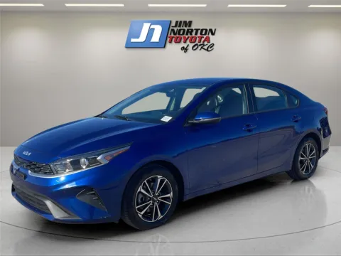 Blue 2024 Kia Forte LXS for sale in Oklahoma City, OK