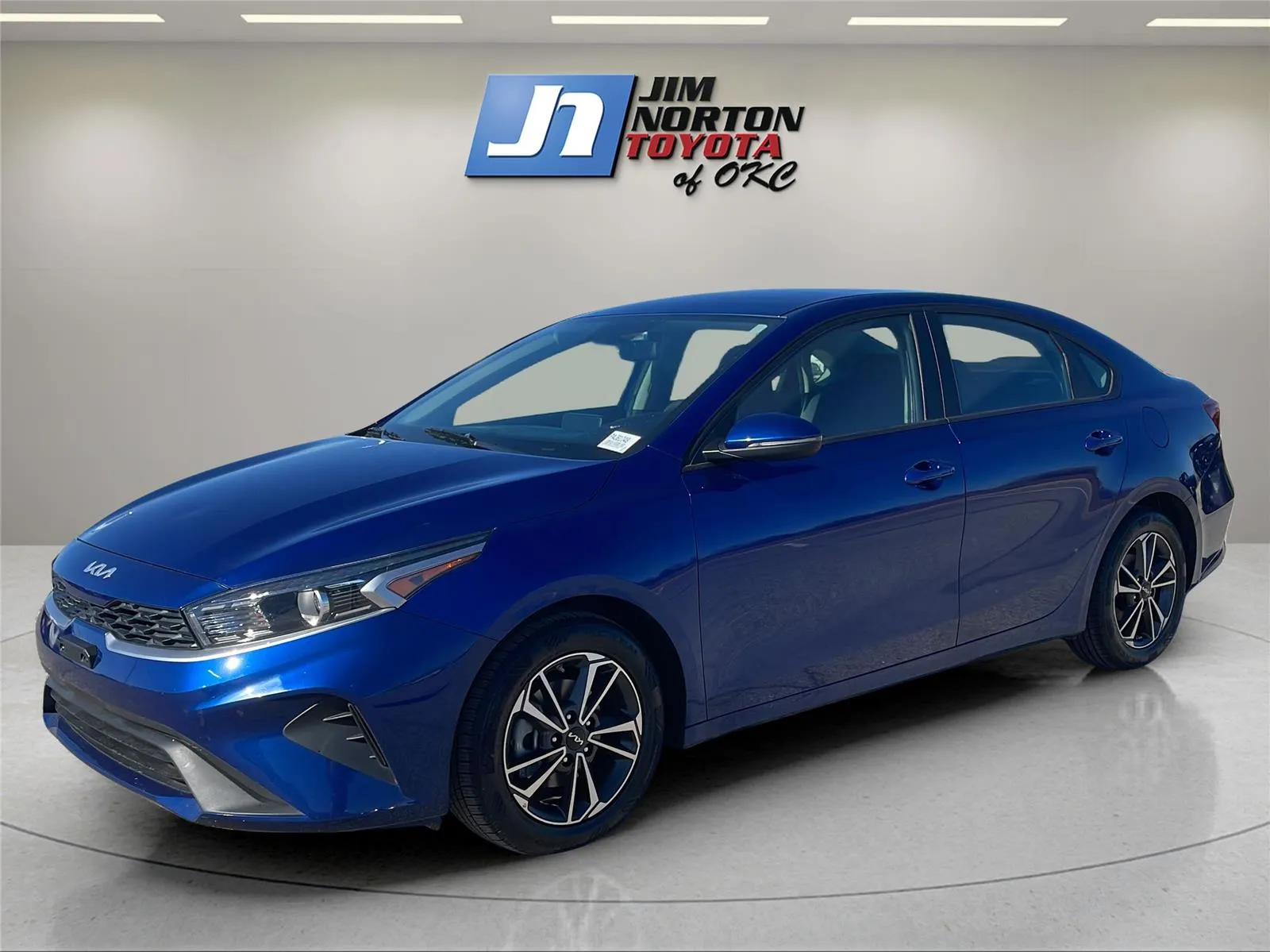 Blue 2024 Kia Forte LXS for sale in Oklahoma City, OK
