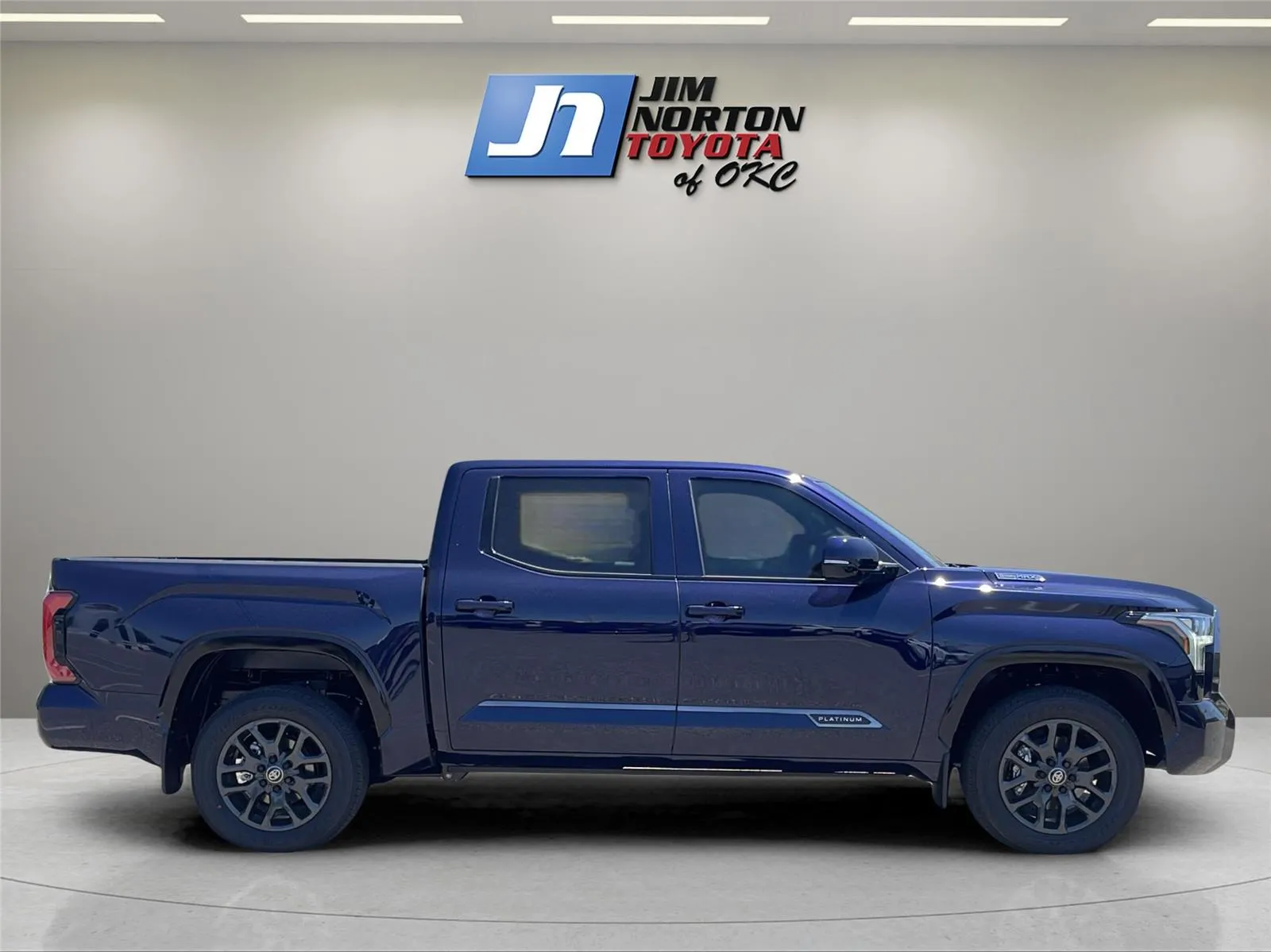 Blue 2026 Toyota Tundra Platinum for sale in Oklahoma City, OK