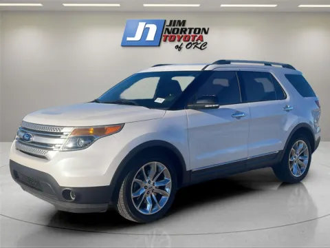 White 2015 FORD Explorer XLT for sale in Oklahoma City, OK