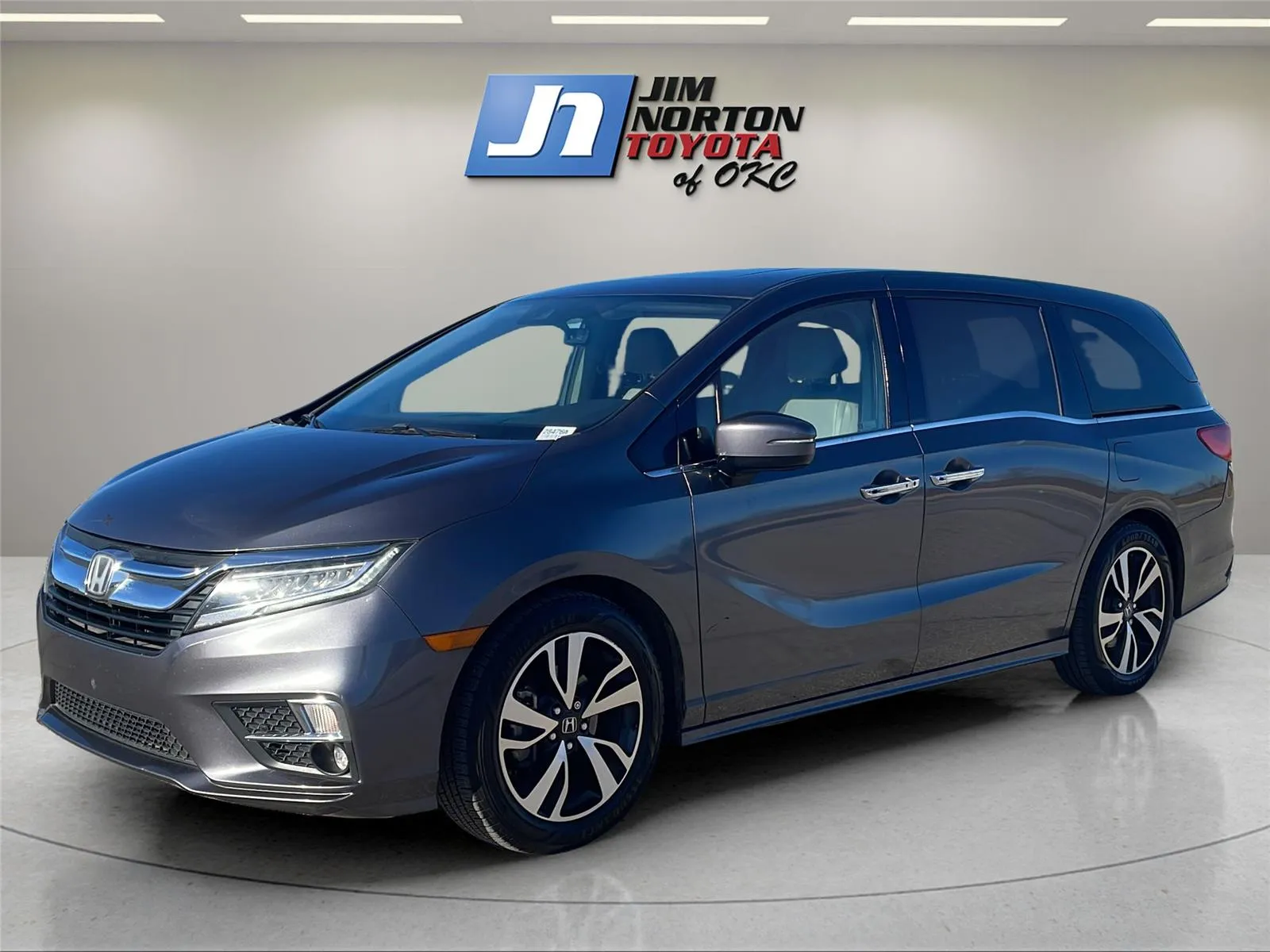 Gray 2019 HONDA Odyssey ELITE for sale in Oklahoma City, OK
