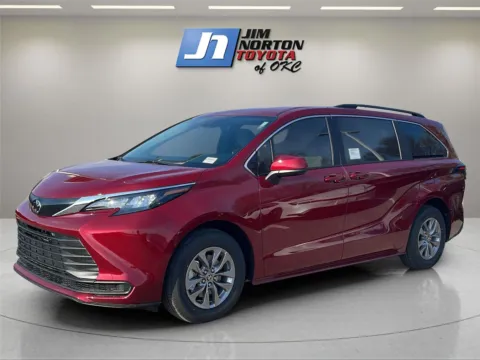 Red 2026 Toyota Sienna LE for sale in Oklahoma City, OK