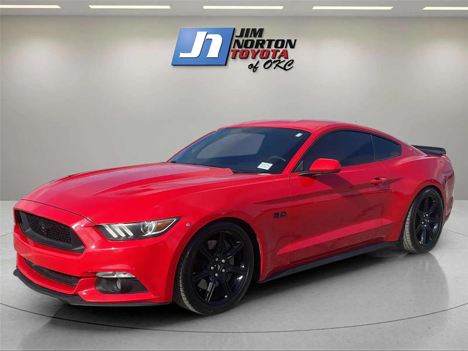 Red 2017 FORD Mustang GT for sale in Oklahoma City, OK
