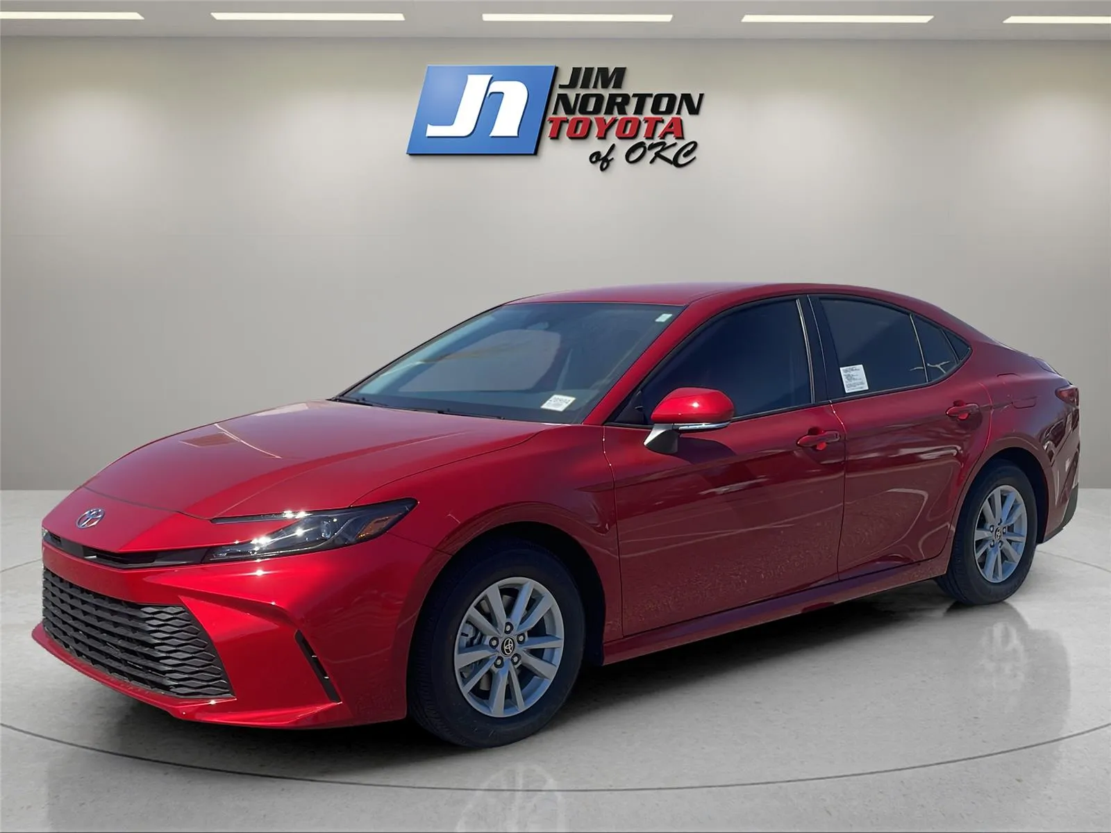 Red 2026 Toyota Camry LE for sale in Oklahoma City, OK