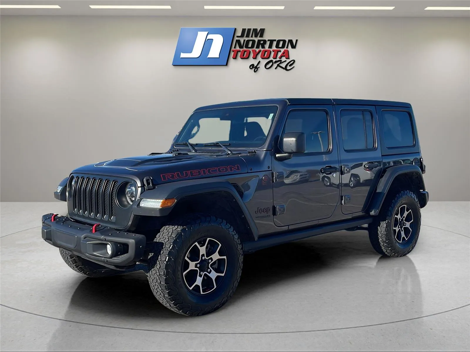 Gray 2022 Jeep Wrangler Unlimited Rubicon for sale in Oklahoma City, OK