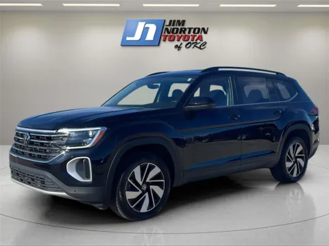 Black 2025 Volkswagen Atlas 2.0T SE w/Technology for sale in Oklahoma City, OK