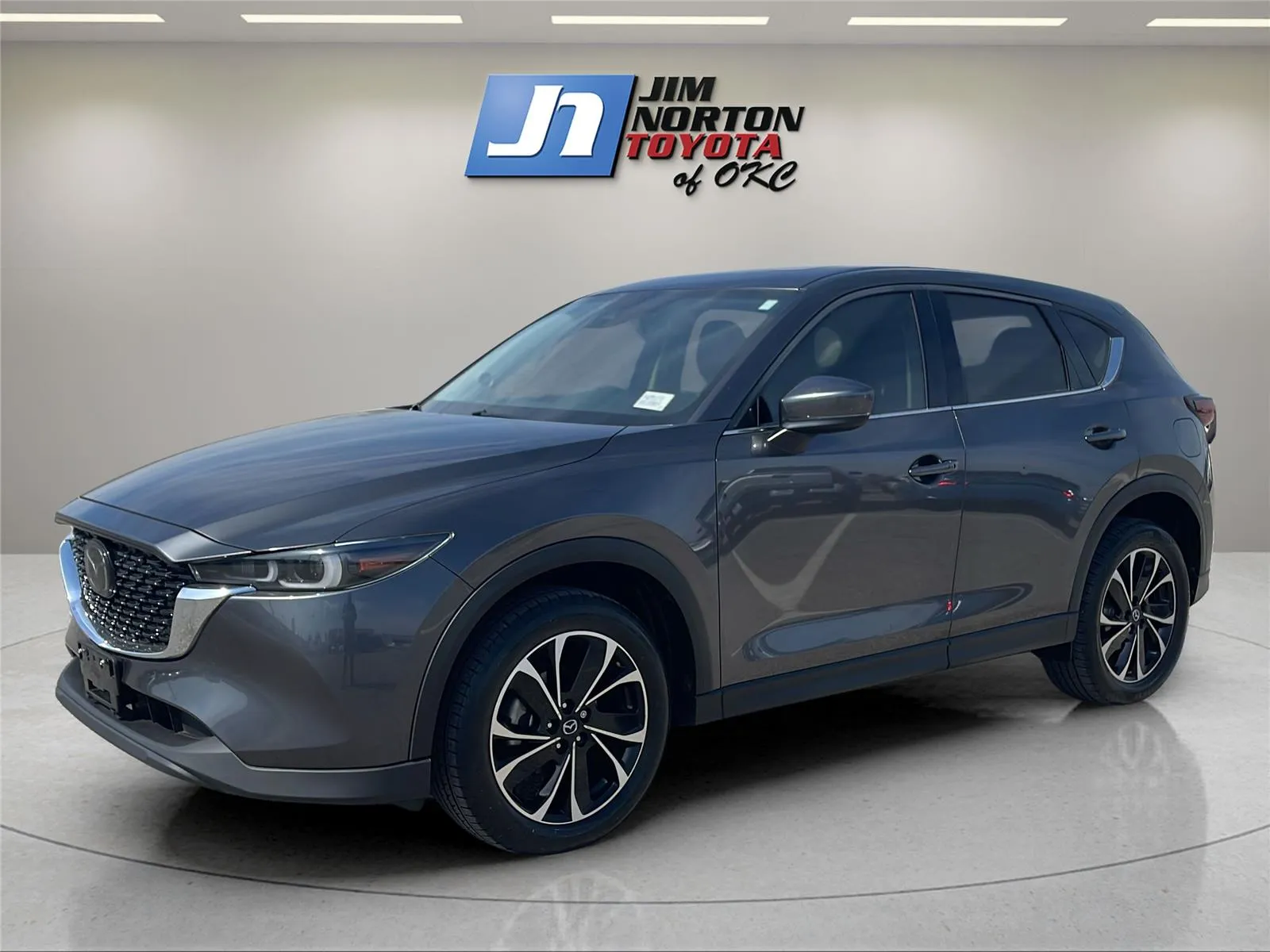 Gray 2022 Mazda CX-5 2.5 S Premium Package for sale in Oklahoma City, OK