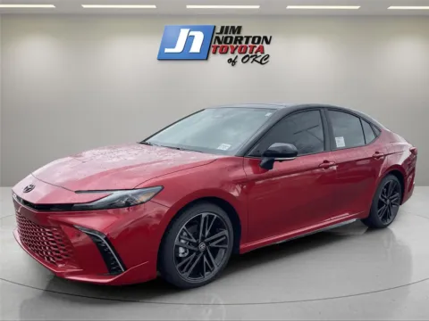 Red 2026 Toyota Camry XSE for sale in Oklahoma City, OK