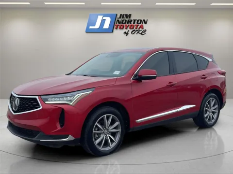 Red 2022 Acura RDX w/Tech for sale in Oklahoma City, OK