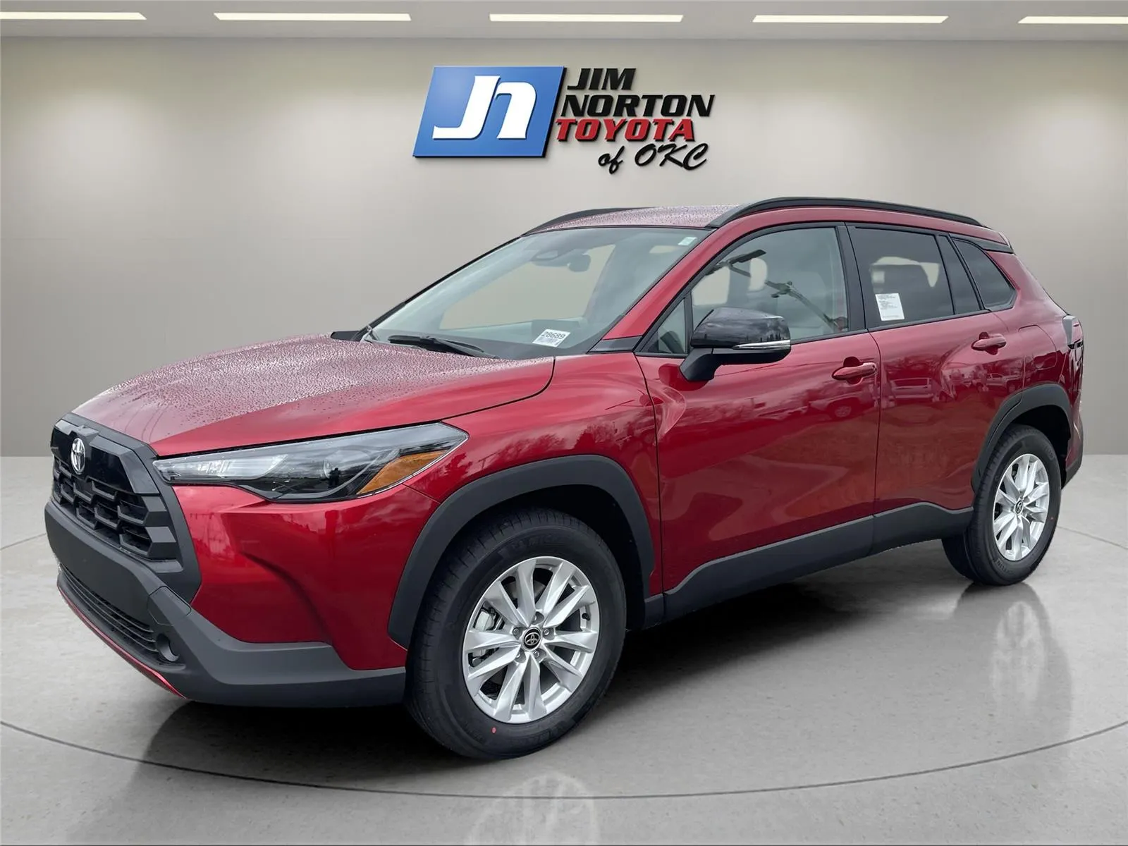 Red 2026 Toyota Corolla Cross LE for sale in Oklahoma City, OK