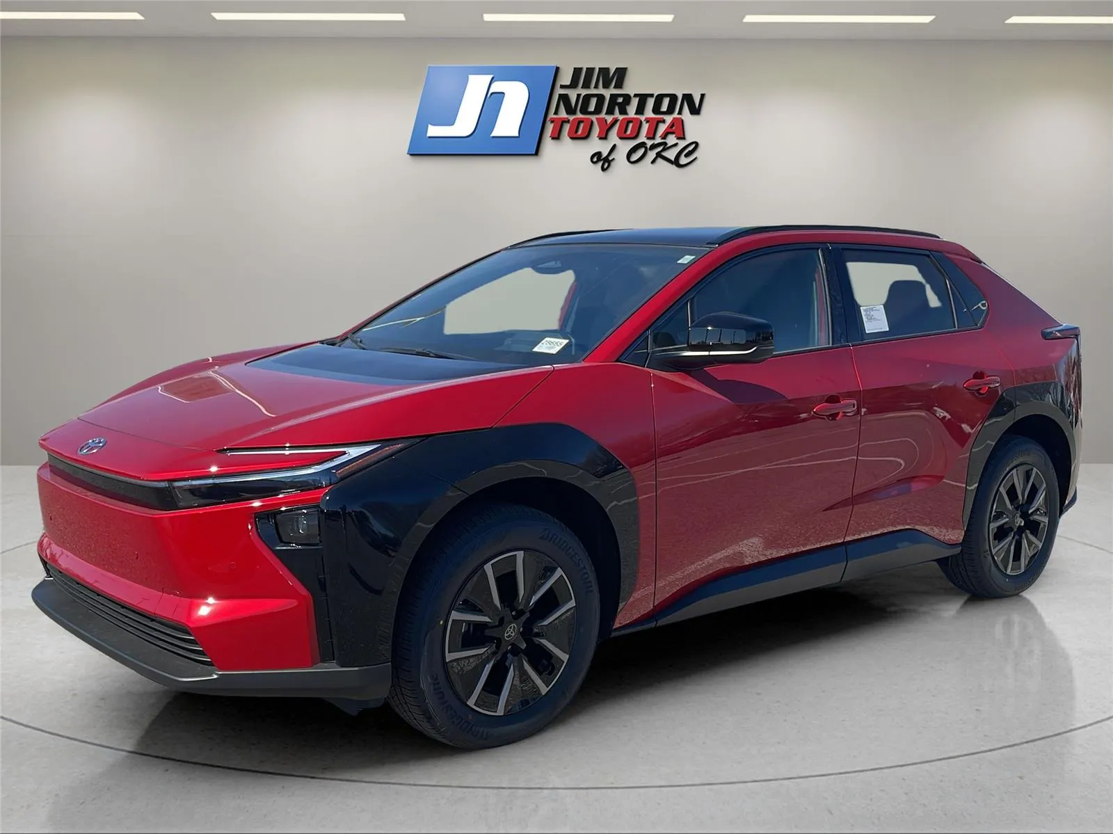 Red 2026 Toyota bZ XLE Plus for sale in Oklahoma City, OK