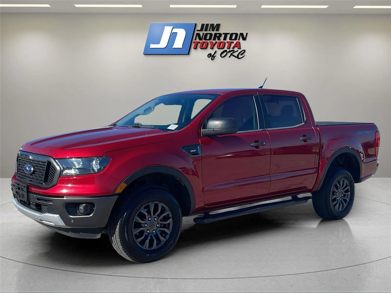 Red 2021 Ford Ranger XLT for sale in Oklahoma City, OK