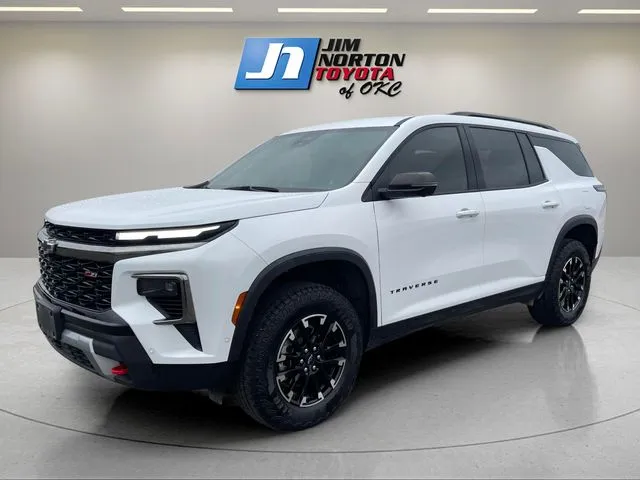 White 2024 Chevrolet Traverse Z71 for sale in Oklahoma City, OK