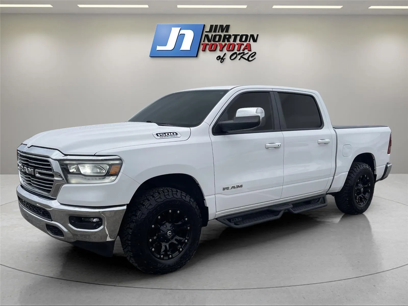 White 2023 Ram 1500 Laramie for sale in Oklahoma City, OK