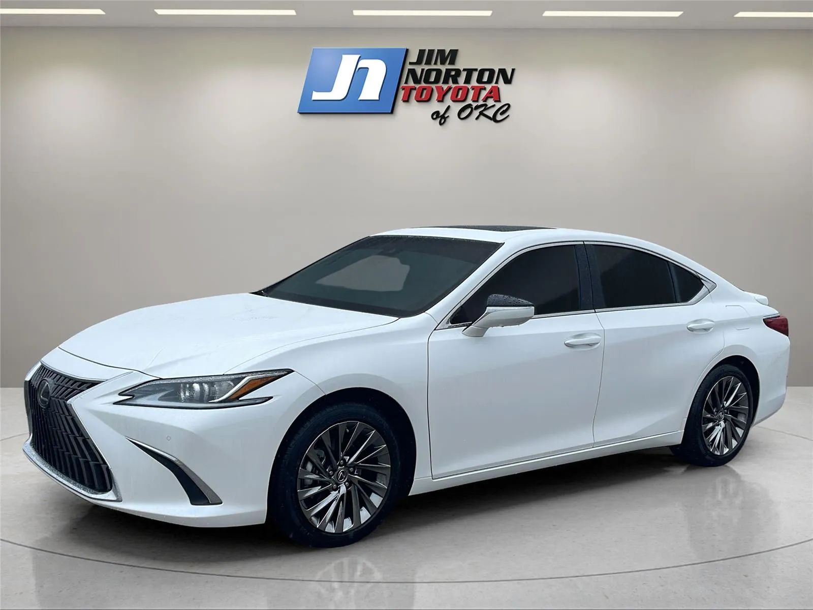 White 2025 Lexus ES 300h Luxury for sale in Oklahoma City, OK