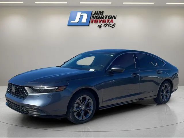 Silver 2025 Honda Accord Hybrid EX-L for sale in Oklahoma City, OK