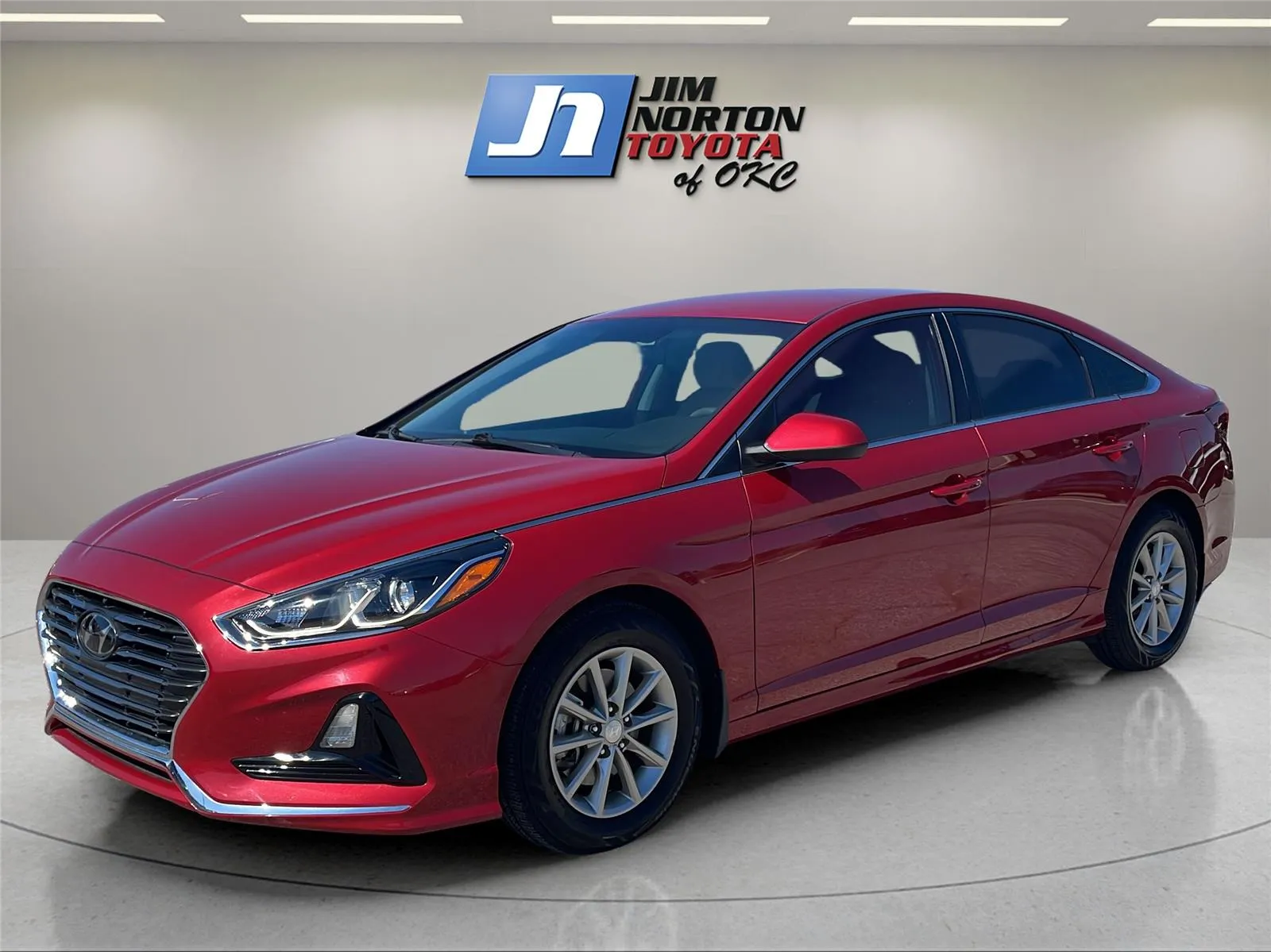 Red 2018 Hyundai Sonata SE for sale in Oklahoma City, OK