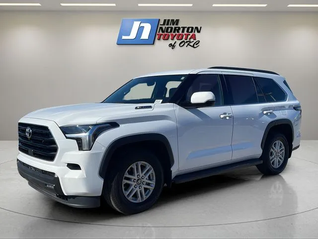 White 2026 Toyota Sequoia SR5 for sale in Oklahoma City, OK